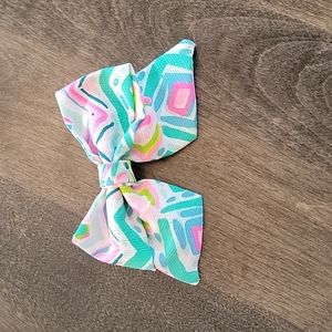 Lilly Pulitzer inspired bow